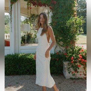 With Jean Gracie Dress - Cream (NWT)